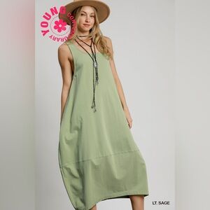 #334 Sage Green Women's Dress